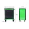 Oemtools Tool Cart with Molded Work Top, 7 Drawer, Black/Green, 28 in W x 19 in D x 40 in H 24566 - alternate 1
